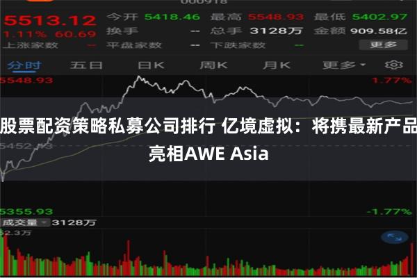 股票配资策略私募公司排行 亿境虚拟：将携最新产品亮相AWE Asia