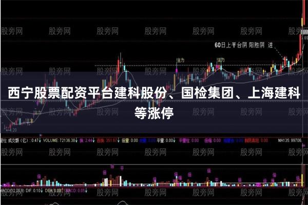 西宁股票配资平台建科股份、国检集团、上海建科等涨停